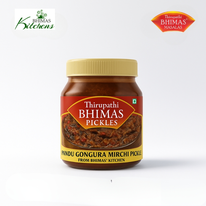 Gongura Pandu Mirchi Pickle